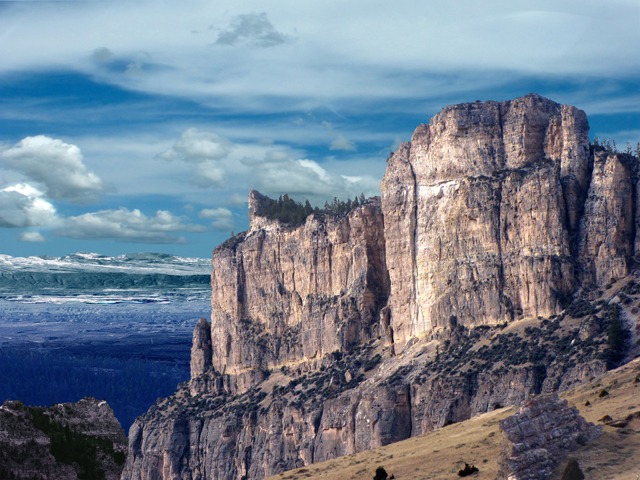 Ten Sleep Canyon Looking West