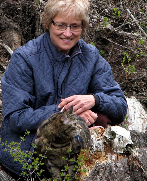 A Shakespearean Moment with Deer Skull On the Hill