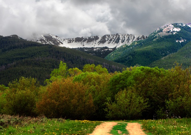 Coffin Mountain on the South Side of Hebgen Lake