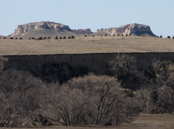 Sheridan Gate Formation Above Camp Sheridan