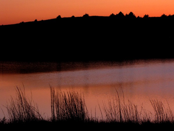 Last Light on Merritt Reservoir Recreation Area NE