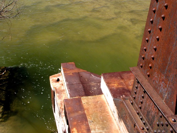 Rails to Trails Bridge Structure Over the Platte
