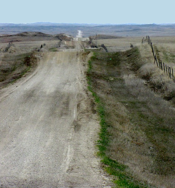Rolling Road Across the Sandhills, BIA Road 1