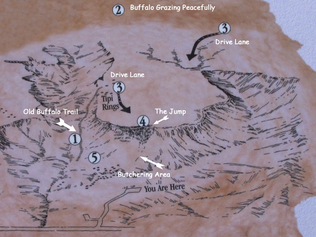 The Madison Buffalo Jump Topography
