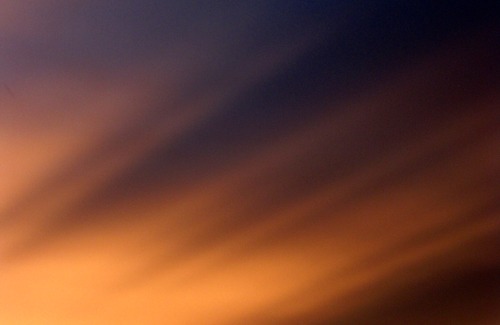 Slant Rays of Sunset