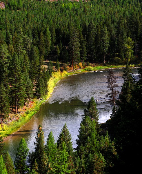 Blackfoot River Canyon
