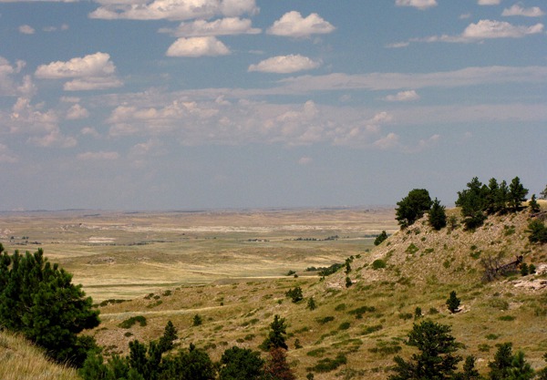Looking Back Toward Edgemont