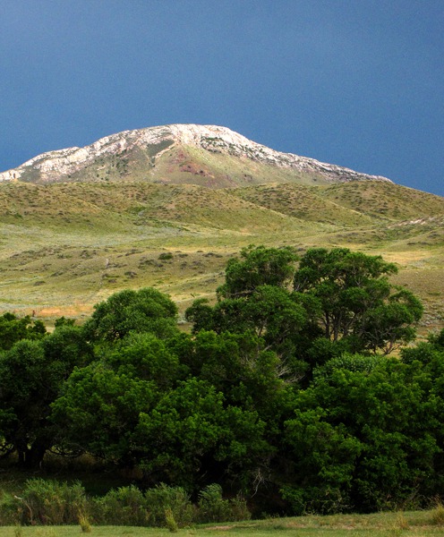 Mountain Across from Red Mountain