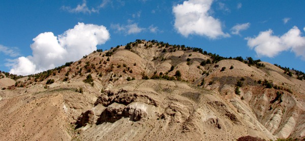 Folded Cliffs Outside Eagle CO