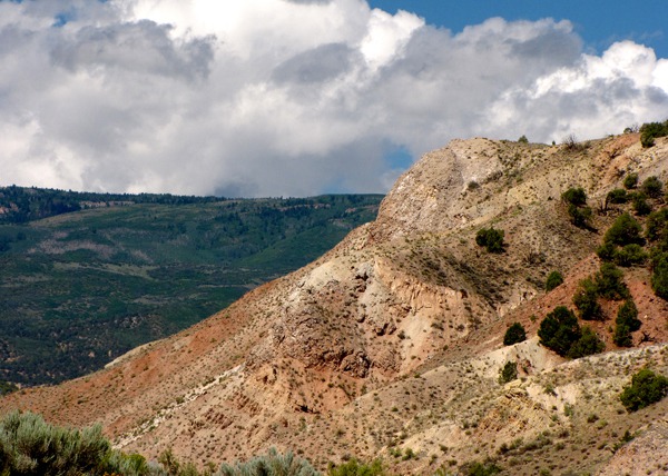 Round Bluff Outside Eagle CO