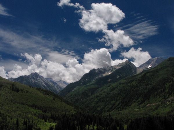 Looking Back to Redstone From McClure Pass