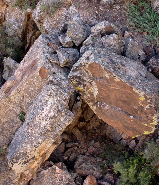 Rim Top Instability in Black Canyon of the Gunnison National Park CO