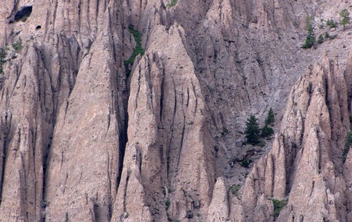 Curecanti Needle Formations Close Up