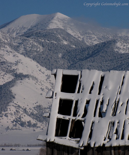 Holey Barn Roof and a Bridger Peak