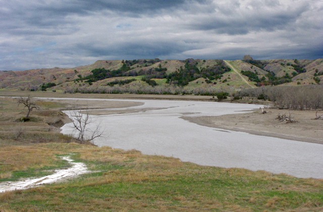 The Cheyenne River North of Wall SD