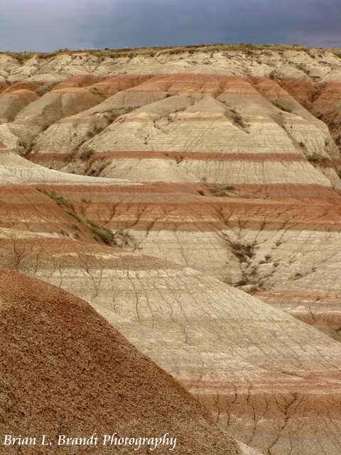 Cross-section Exposes Millions of Years of Sedimentary Rock Layers