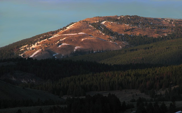 Alpine Glow Near Mt. Haggan