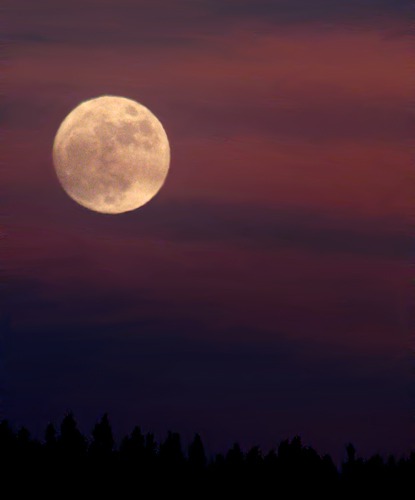 Moon in the Afterglow