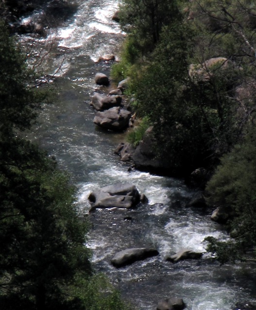 Rio Grande River Near Confluence