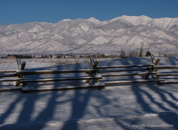 Old Jack Leg Fence and the Bridger Range