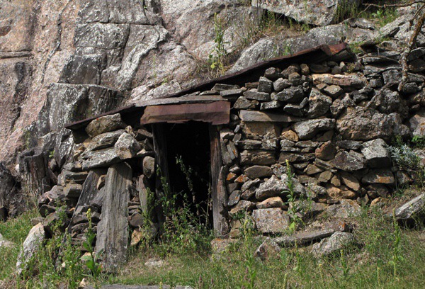 Entrance to an Old Mine on Pennington County Road 233