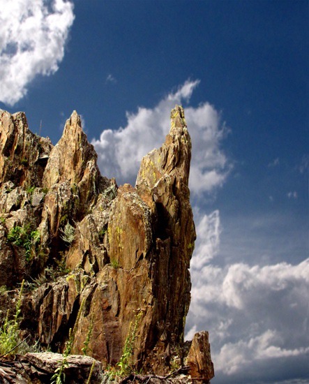 Rock Outcrop and Sky 1