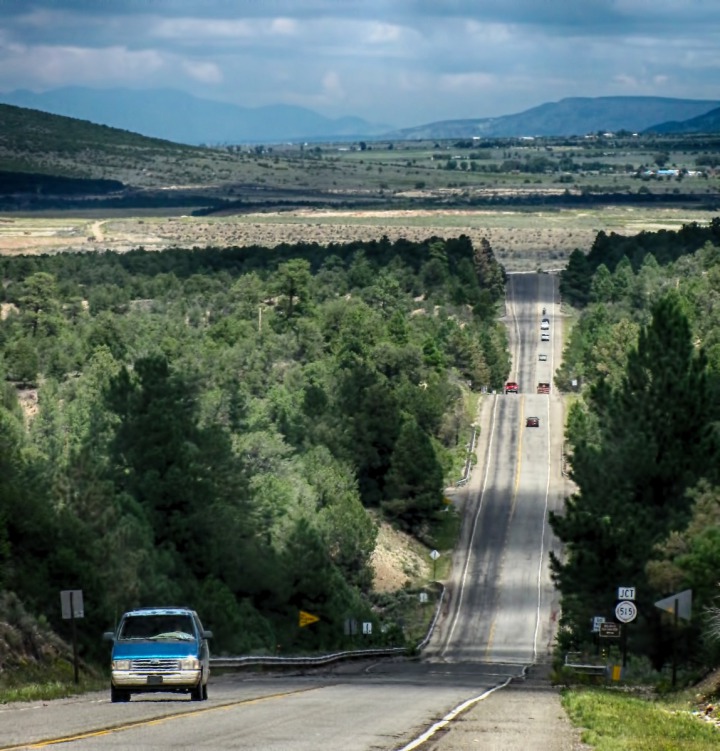 NM HWY 522 north out of Taos 